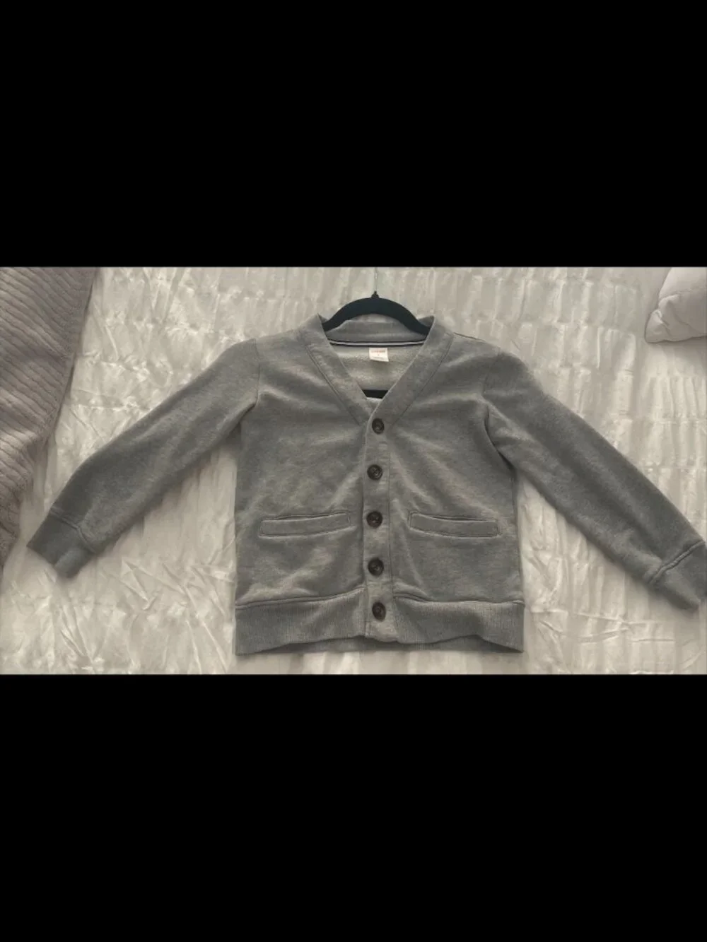 Gymboree Boys Button Cardigan Sweatshirt Pockets Size 6